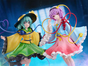 テニトルの「東方Project」の古明地さとりと古明地こいしのフィギュア,Touhou Project Koishi Komeiji & Satori Komeiji from Tenitol