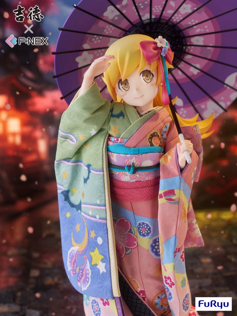 フェネクスの吉徳×忍野忍の日本人形フィギュア, yoshitoku×Oshino Shinobu japanese doll figure from FNEX