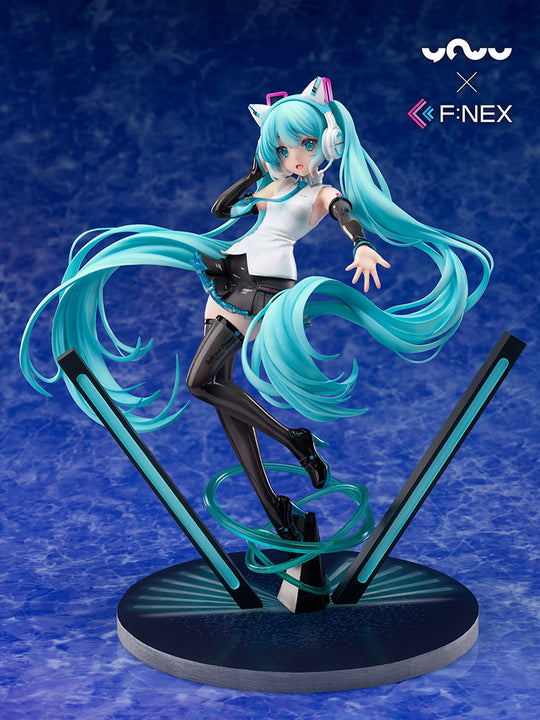 【妖舞YOWU×F:NEX】初音ミク 猫耳ヘッドフォンVer. 1/7スケールフィギュア