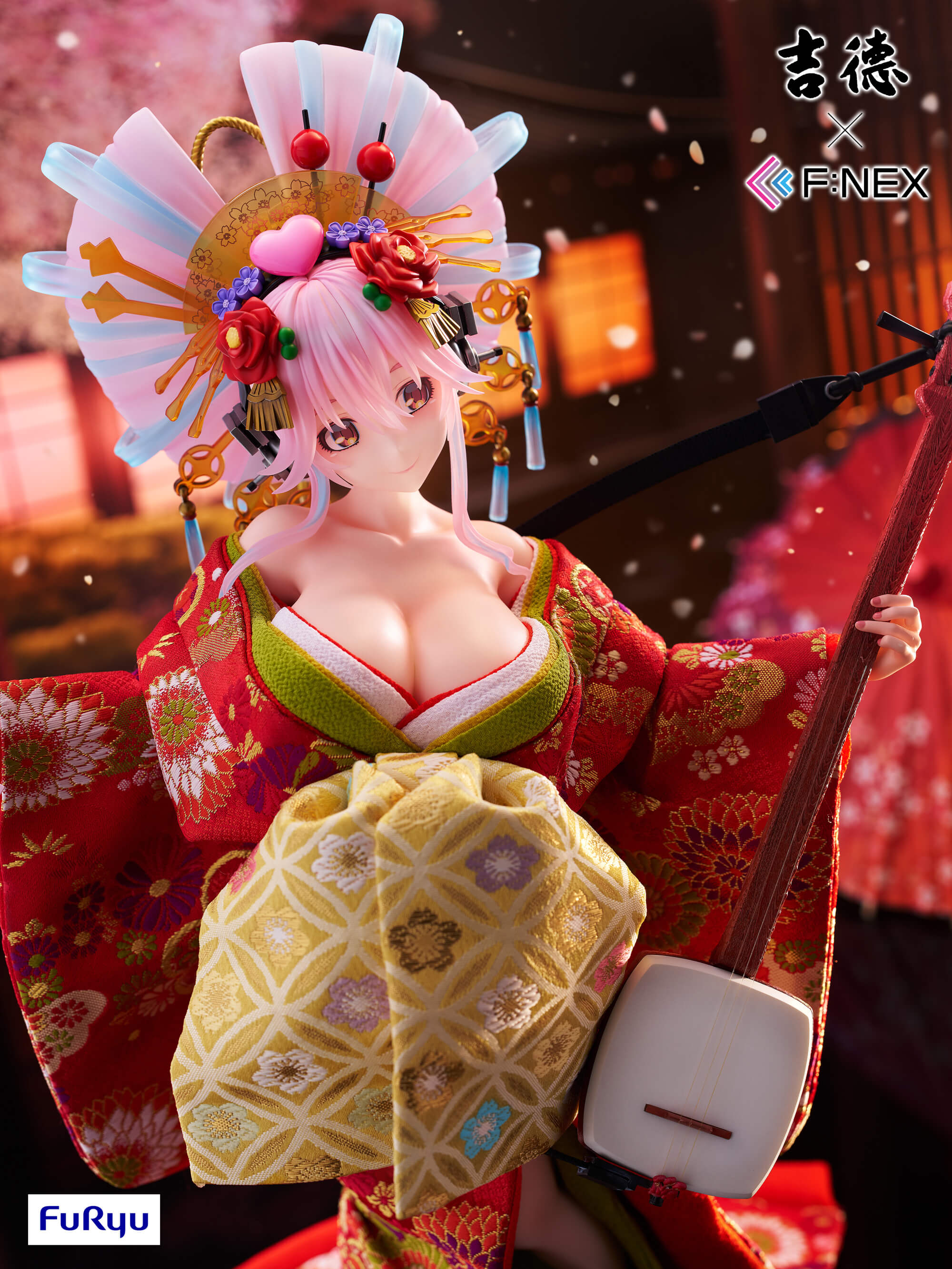 吉徳×F:NEX すーぱーそに子 -日本人形- 1/4スケールフィギュア
