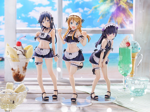 フェネクスの「俺の妹がこんなに可愛いわけがない。」桐乃&黒猫&あやせのフィギュア,Ore no Imouto ga Konna ni Kawaii Wake ga Nai. Kirino&Kuroneko＆Ayase figure from FNEX