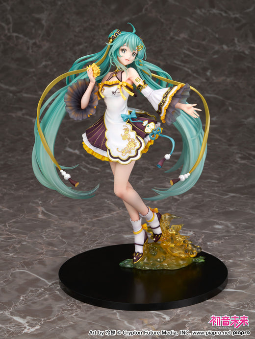 フェネクスの「初音ミク」中秋の夜verのフィギュア,Hatsune Miku Mid-Autumn Festival ver. figure from FNEX