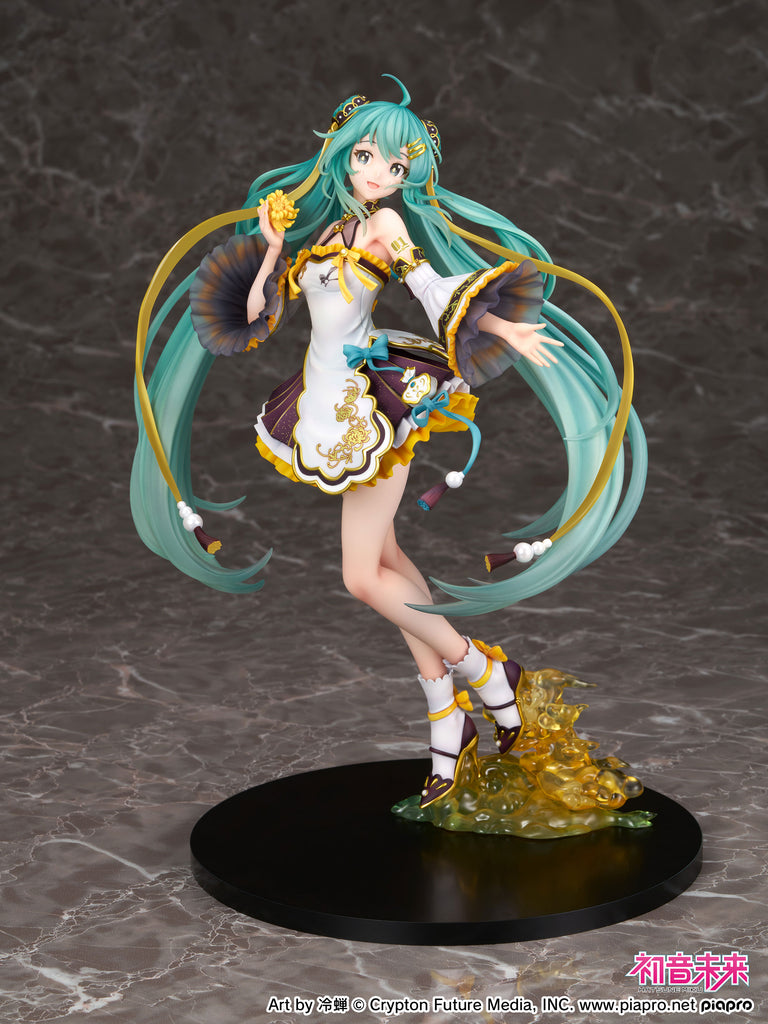 フェネクスの「初音ミク」中秋の夜verのフィギュア,Hatsune Miku Mid-Autumn Festival ver. figure from FNEX