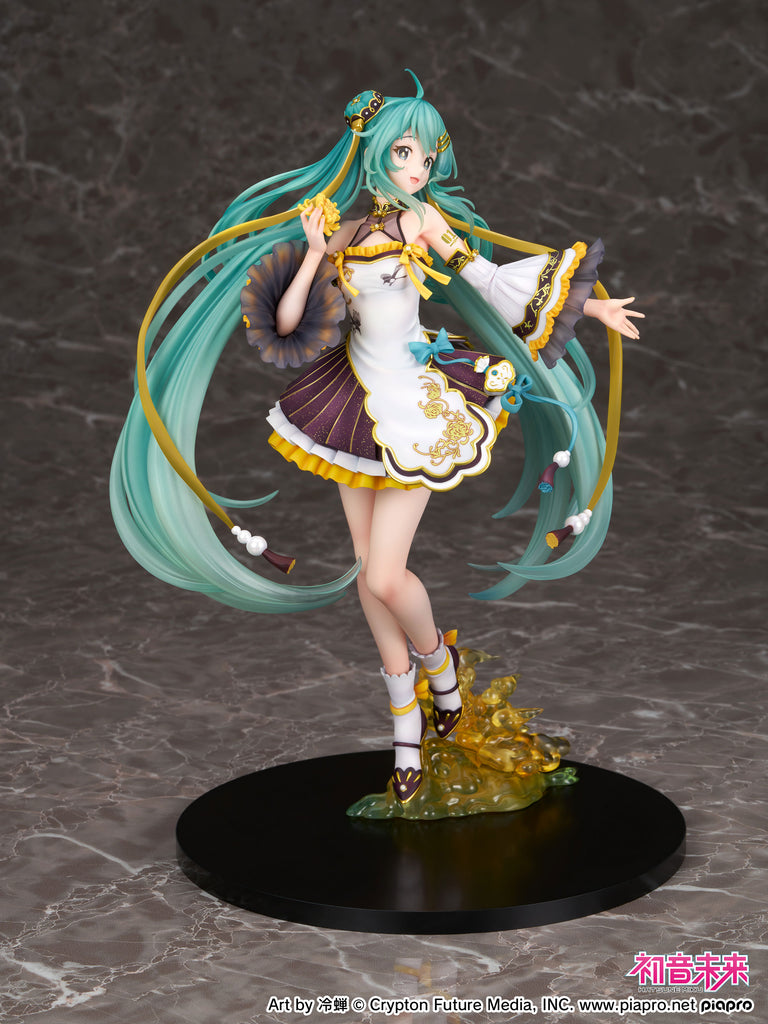 フェネクスの「初音ミク」中秋の夜verのフィギュア,Hatsune Miku Mid-Autumn Festival ver. figure from FNEX