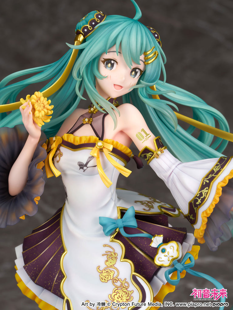 フェネクスの「初音ミク」中秋の夜verのフィギュア,Hatsune Miku Mid-Autumn Festival ver. figure from FNEX