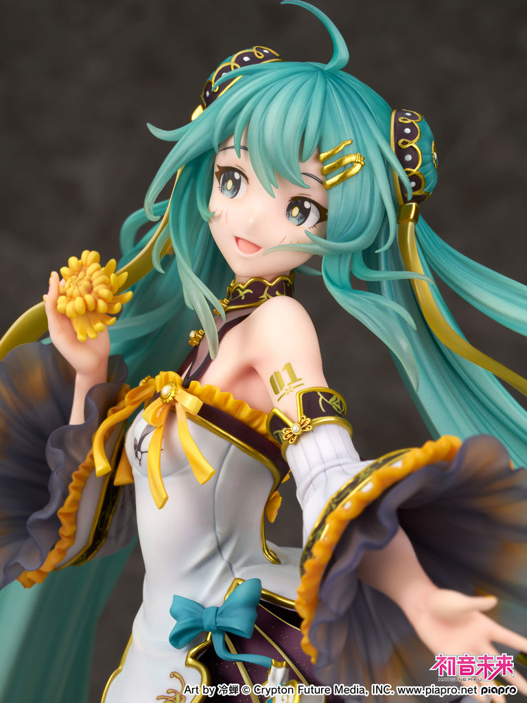 フェネクスの「初音ミク」中秋の夜verのフィギュア,Hatsune Miku Mid-Autumn Festival ver. figure from FNEX