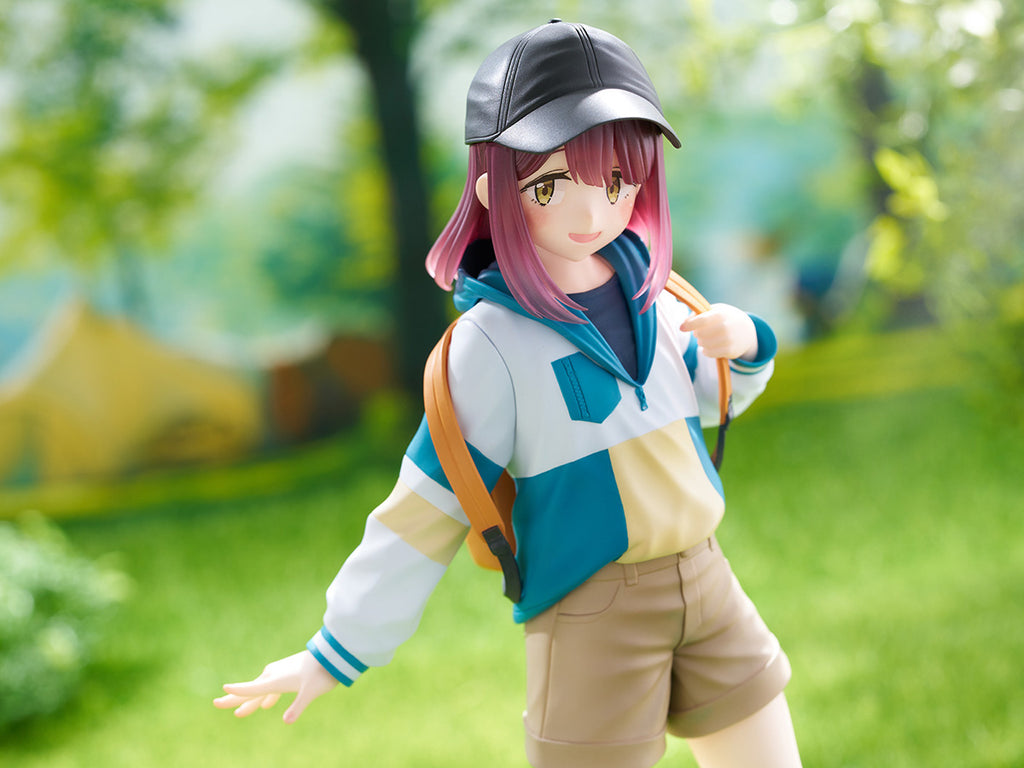 テニトルの「ゆるキャン△ SEASON３」土岐綾乃のフィギュア,laid back camp season3 Toki Ayano figure from Tenitol