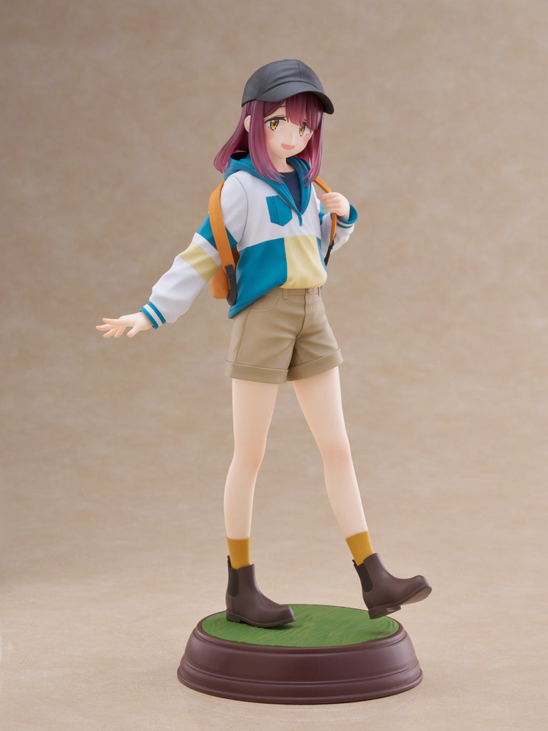 テニトルの「ゆるキャン△ SEASON３」土岐綾乃のフィギュア,laid back camp season3 Toki Ayano figure from Tenitol