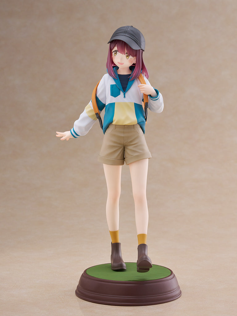 テニトルの「ゆるキャン△ SEASON３」土岐綾乃のフィギュア,laid back camp season3 Toki Ayano figure from Tenitol