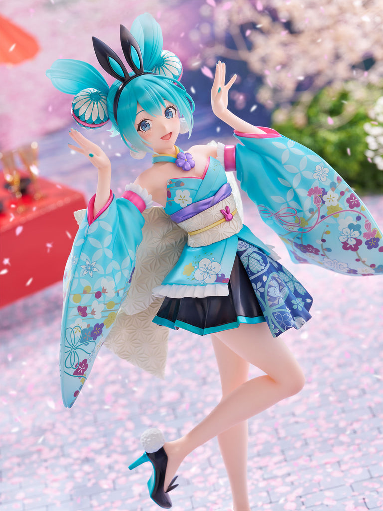 フェネクスの「初音ミク」和バニーのフィギュア,Hatsune Miku Wa-Bunny figure from FNEX