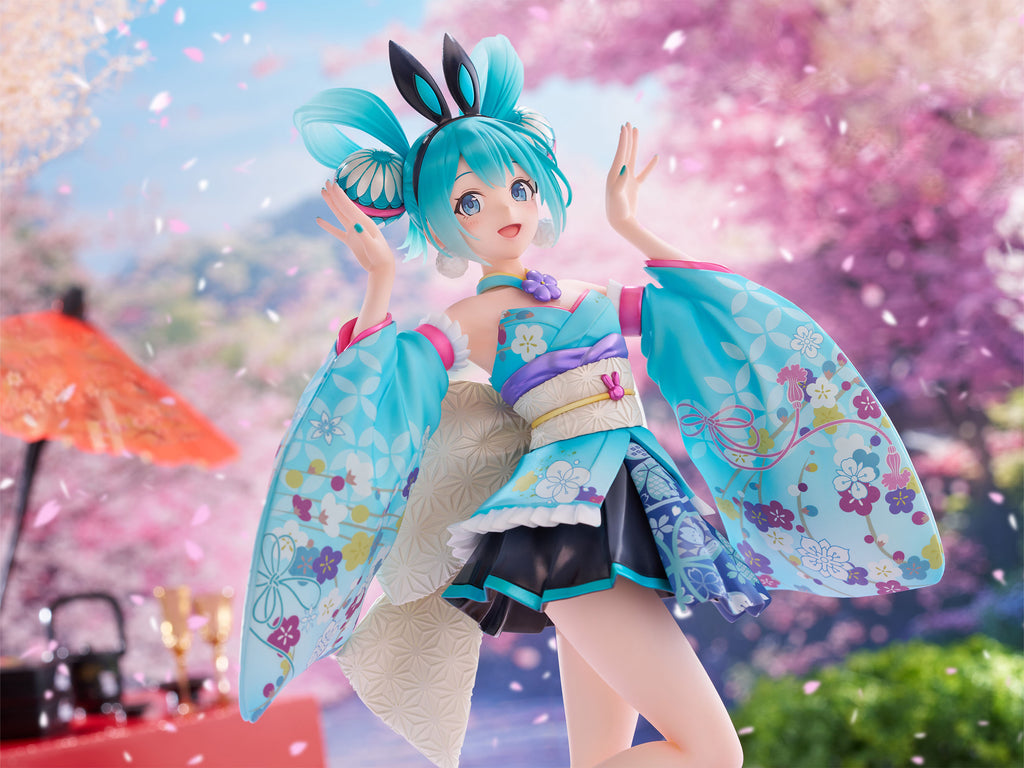 フェネクスの「初音ミク」和バニーのフィギュア,Hatsune Miku Wa-Bunny figure from FNEX