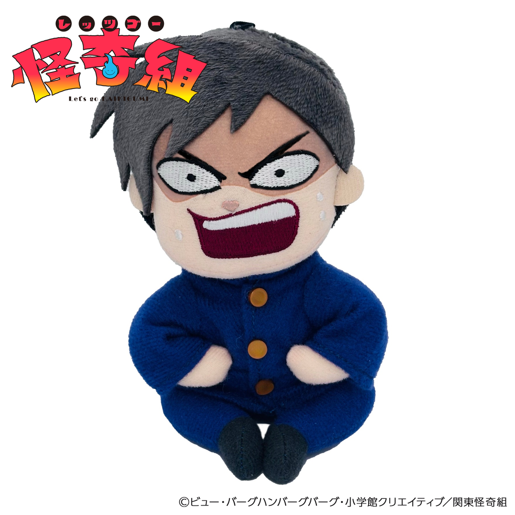 メチャ子&主人公 お散歩ぬいぐるみセット（鬼火バッグ付き）（早期申込