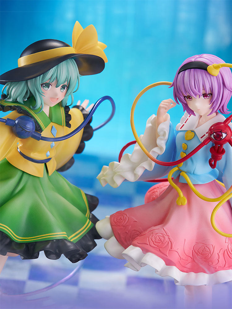 テニトルの「東方Project」の古明地さとりと古明地こいしのフィギュア,Touhou Project Koishi Komeiji & Satori Komeiji from Tenitol