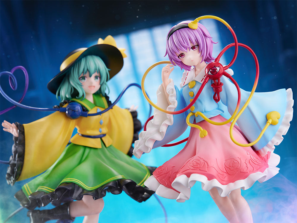 テニトルの「東方Project」の古明地さとりと古明地こいしのフィギュア,Touhou Project Koishi Komeiji & Satori Komeiji from Tenitol