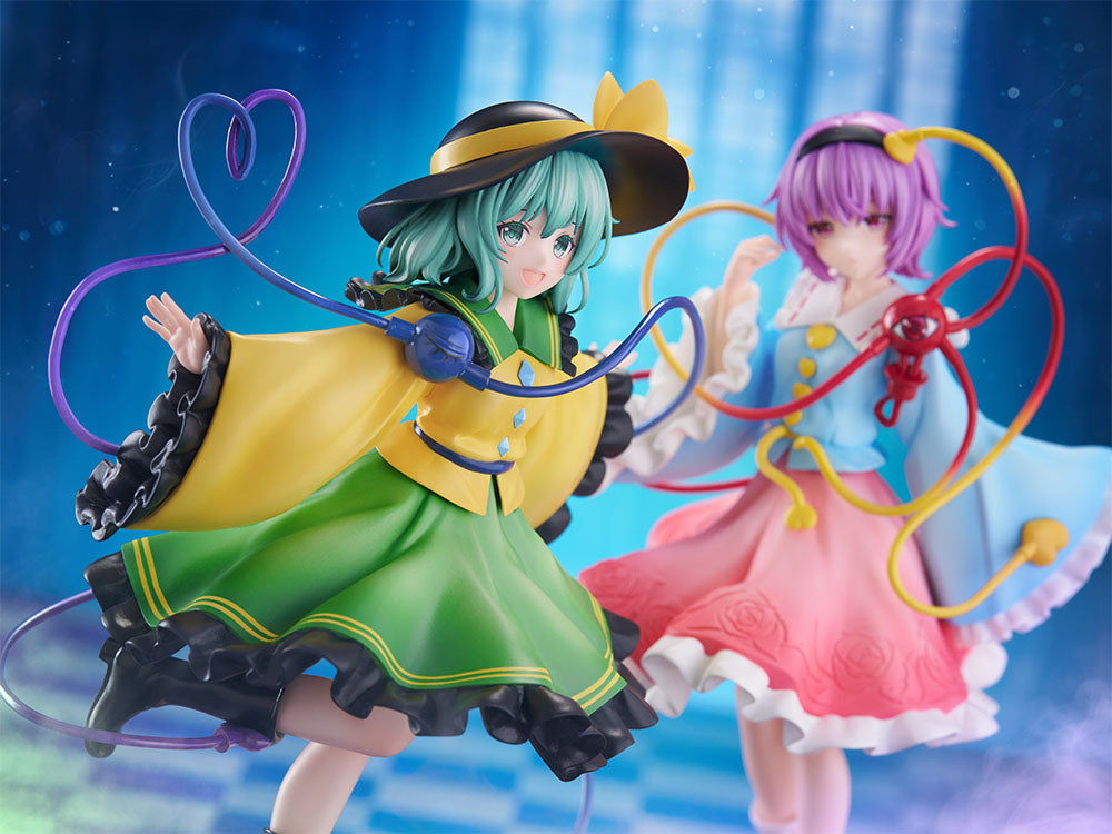 テニトルの「東方Project」の古明地さとりと古明地こいしのフィギュア,Touhou Project Koishi Komeiji & Satori Komeiji from Tenitol