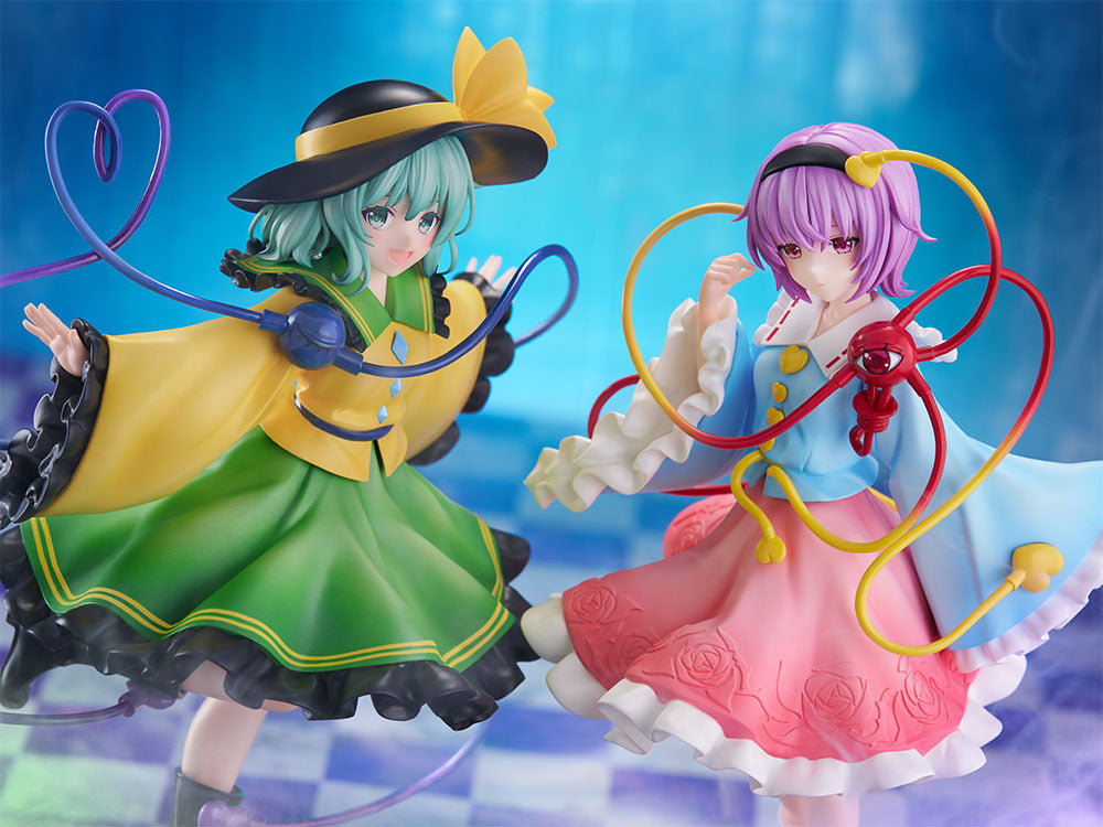 テニトルの「東方Project」の古明地さとりと古明地こいしのフィギュア,Touhou Project Koishi Komeiji & Satori Komeiji from Tenitol