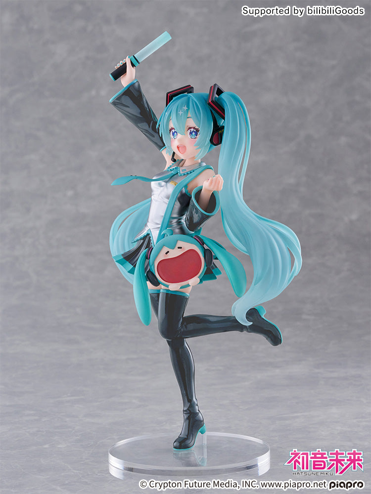 テニトルの「初音ミク」ふわふわ可愛い笑顔バッグのフィギュア,Hatsune Miku UWA bag figure from TENITOL