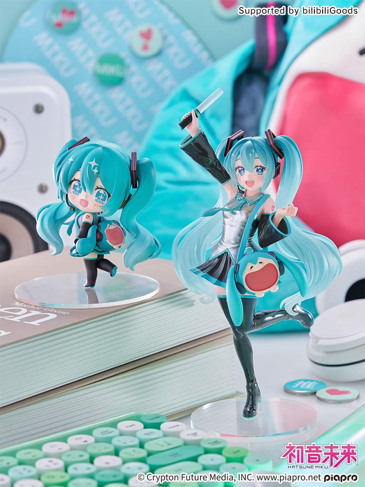 テニトルの「初音ミク」ふわふわ可愛い笑顔バッグのフィギュア,Hatsune Miku UWA bag figure from TENITOL