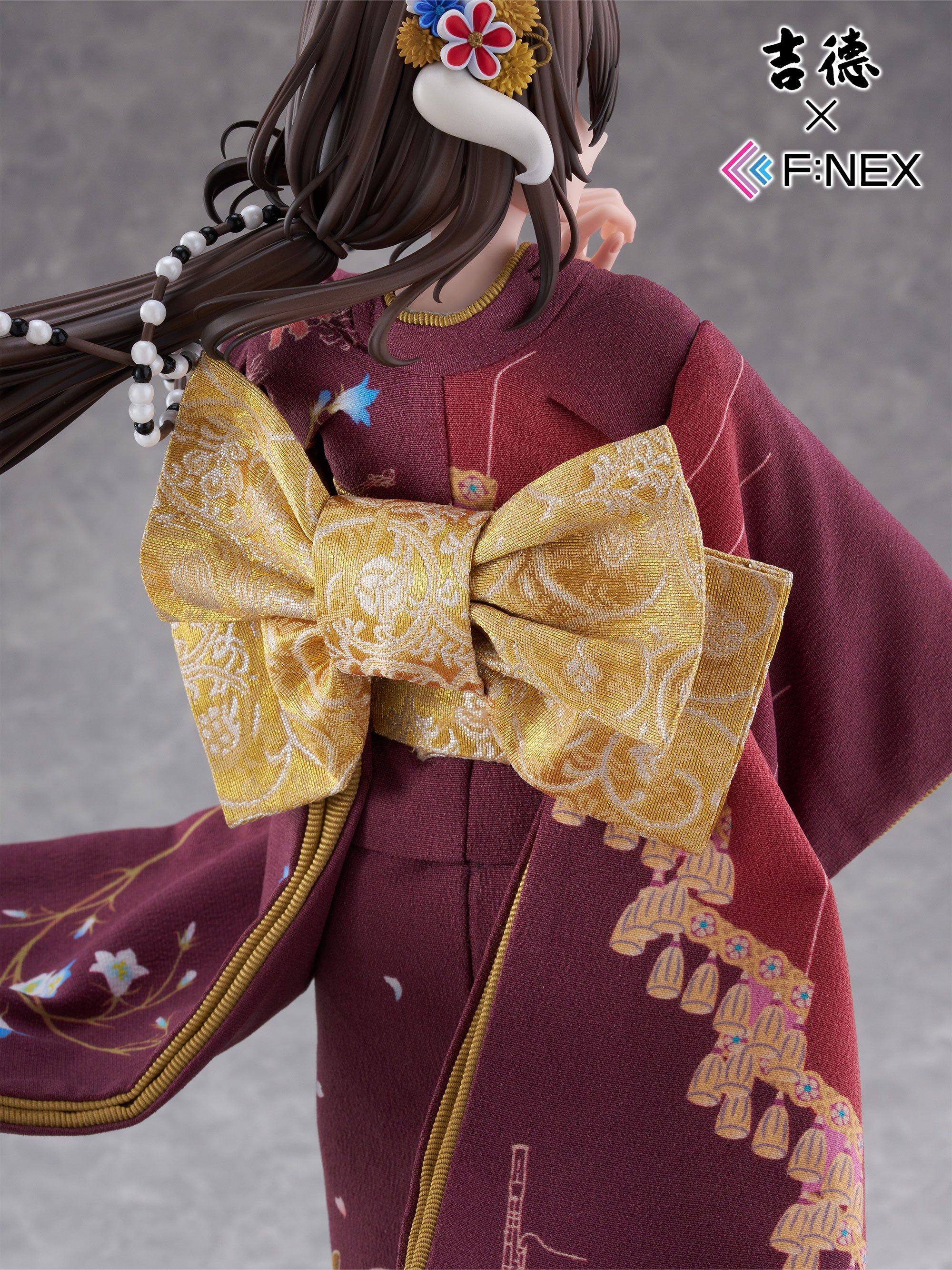 プライズフィギュア　33体セット 吉徳×F:NEX 三笠 青花小町ver. -日本人形- 1/4スケール