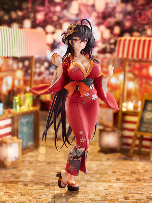 フェネクスの「アズールレーン」大鳳 浴衣のスケールフィギュア,Azur Lane Taihou scale figure from FNEX