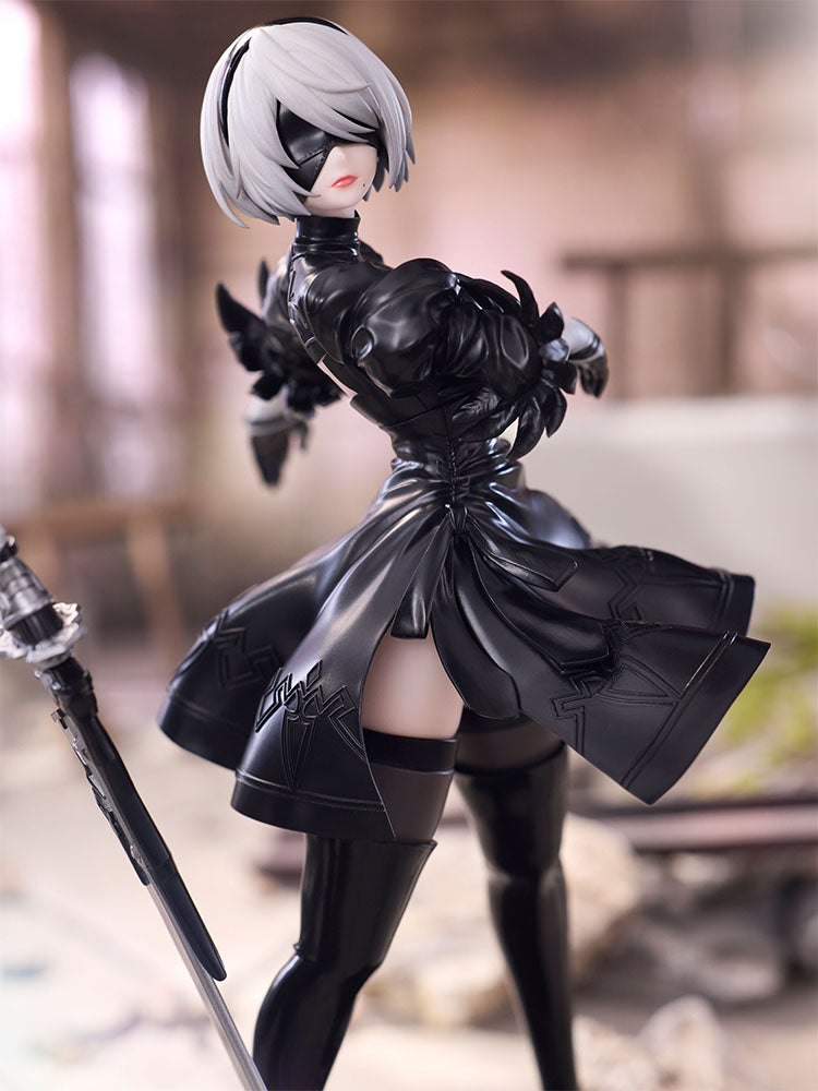 テニトルの「ニーア オートマタ」ヨルハ二号B型のフィギュア,NieR:Automata Ver1.1a 2B figure from Tenitol