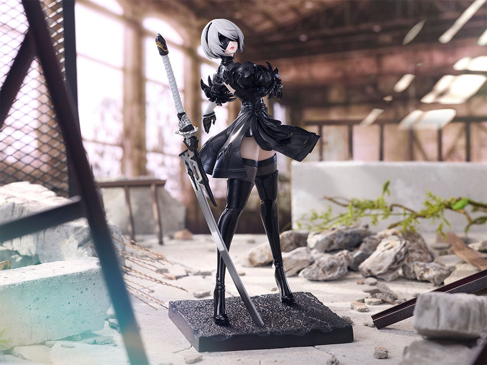 テニトルの「ニーア オートマタ」ヨルハ二号B型のフィギュア,NieR:Automata Ver1.1a 2B figure from Tenitol