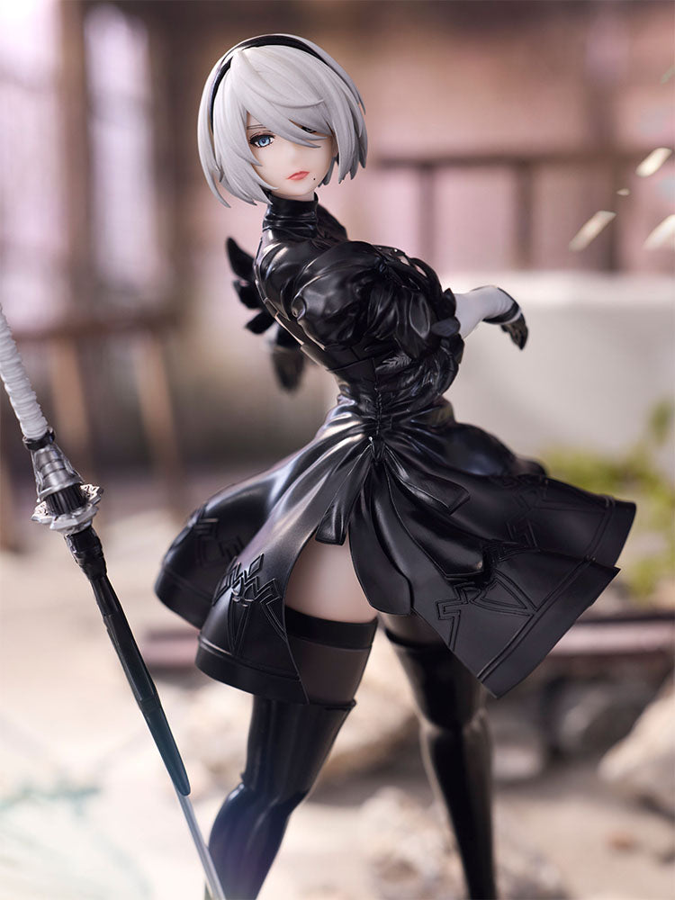 テニトルの「ニーア オートマタ」ヨルハ二号B型のフィギュア,NieR:Automata Ver1.1a 2B figure from Tenitol