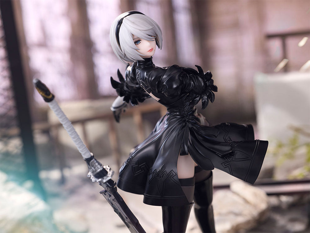 テニトルの「ニーア オートマタ」ヨルハ二号B型のフィギュア,NieR:Automata Ver1.1a 2B figure from Tenitol