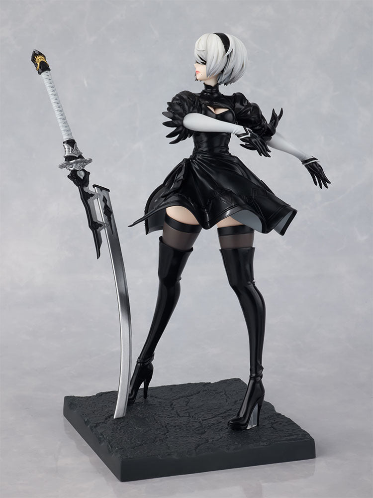 テニトルの「ニーア オートマタ」ヨルハ二号B型のフィギュア,NieR:Automata Ver1.1a 2B figure from Tenitol