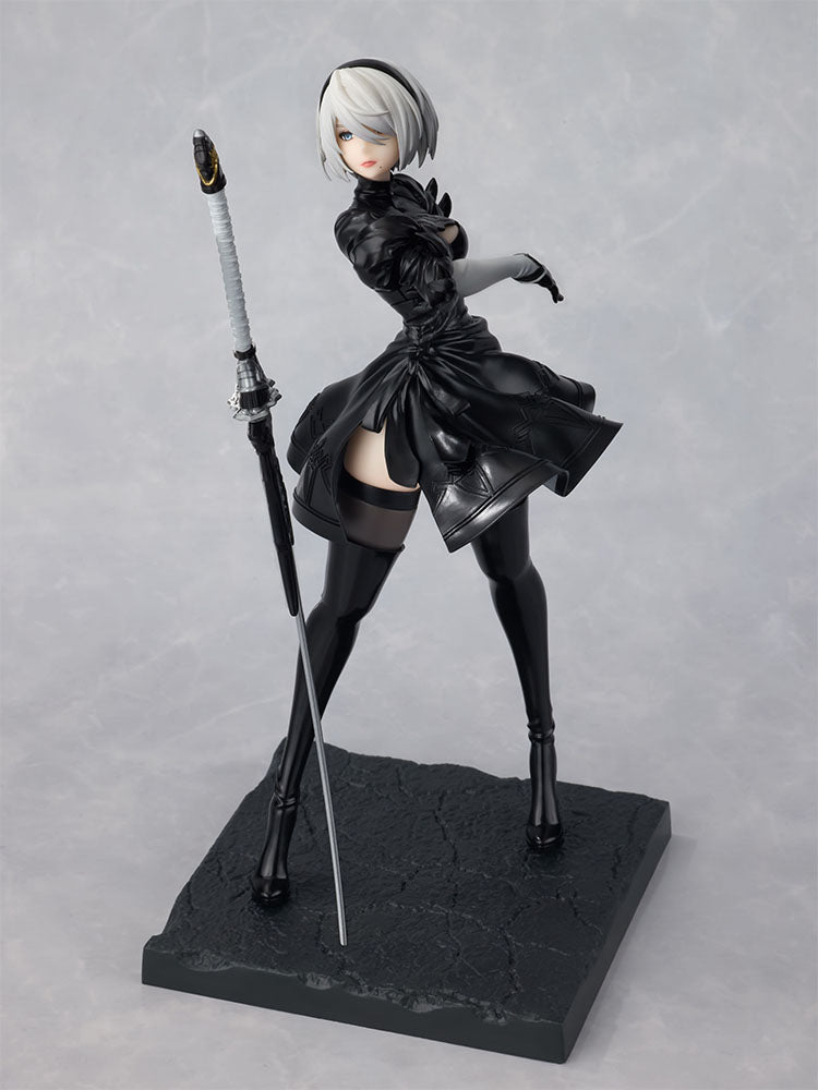 テニトルの「ニーア オートマタ」ヨルハ二号B型のフィギュア,NieR:Automata Ver1.1a 2B figure from Tenitol