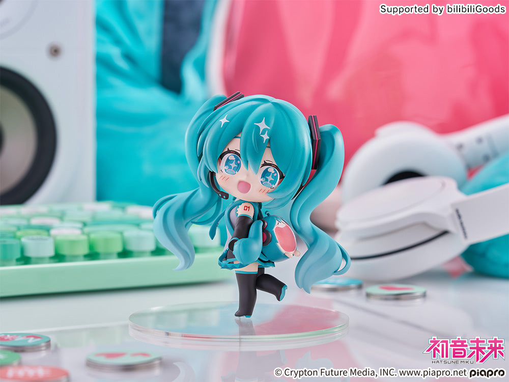 テニトルの「初音ミク」ふわふわ可愛い笑顔バッグ(ミニ)のフィギュア,Hatsune Miku UWA bag[mini] figure from TENITOL