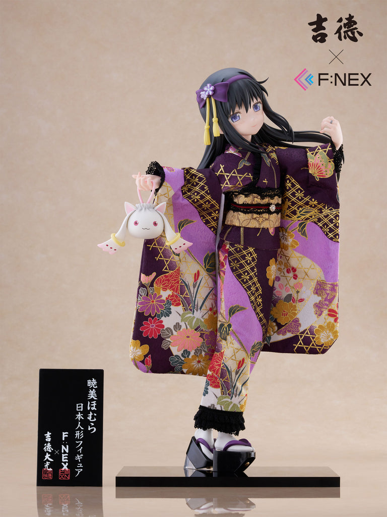 フェネクスの「魔法少女まどか☆マギカ」暁美ほむらの日本人形フィギュア,Puella Magi Madoka Magica Homura Akemi Japanese Doll figure from FNEX_06