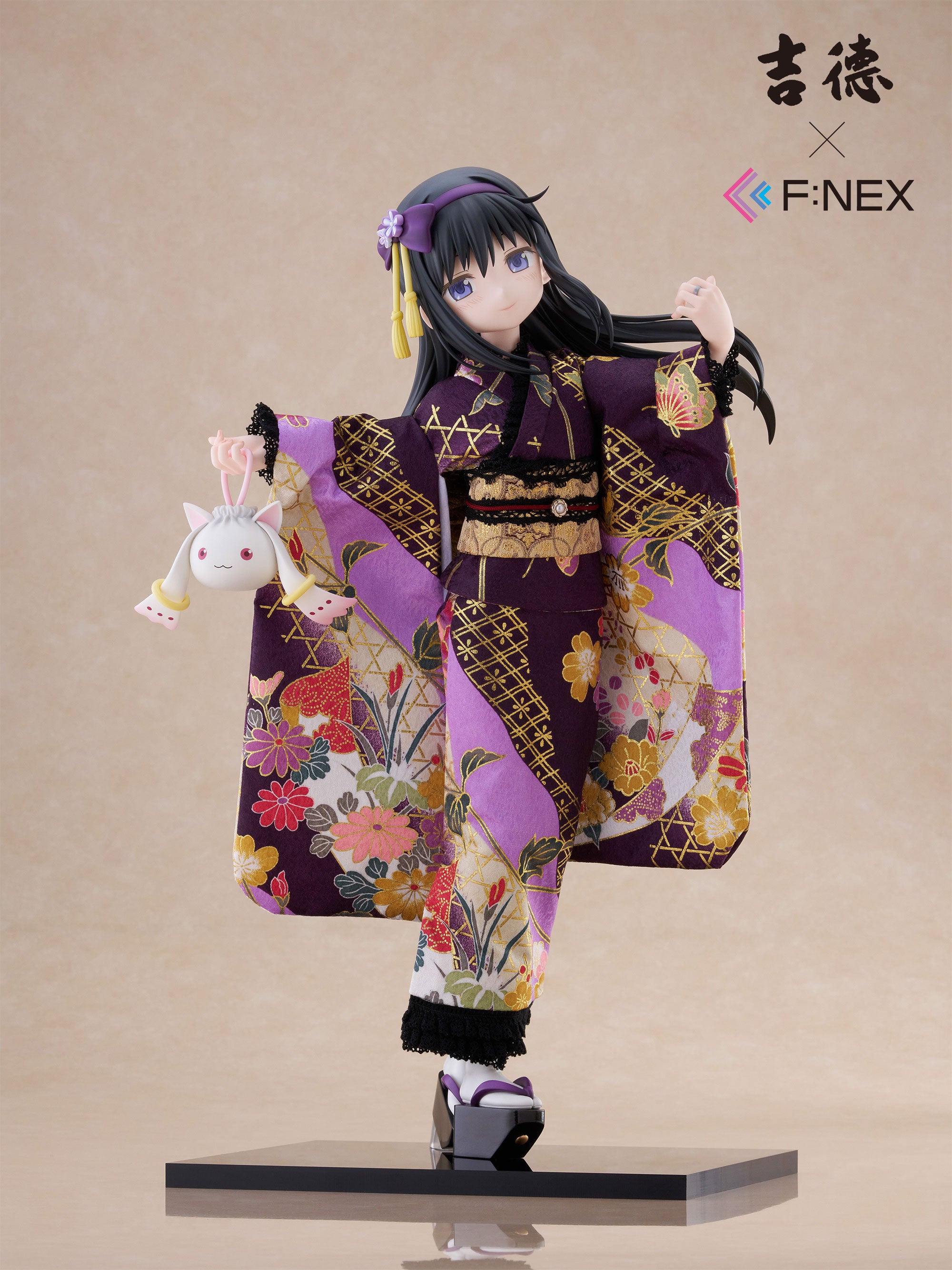 吉徳×F:NEX 暁美ほむら -日本人形- 1/4スケールフィギュア