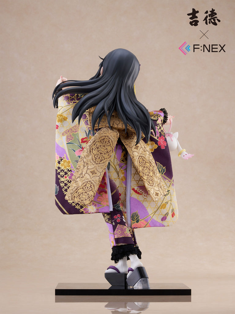 フェネクスの「魔法少女まどか☆マギカ」暁美ほむらの日本人形フィギュア,Puella Magi Madoka Magica Homura Akemi Japanese Doll figure from FNEX_08