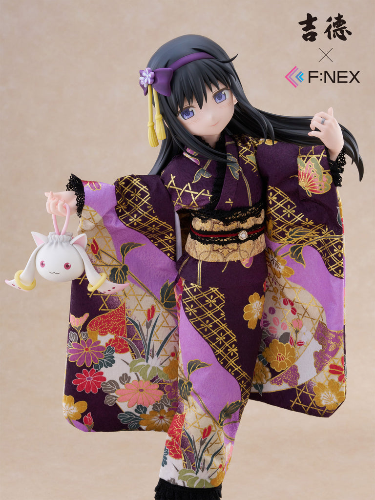 フェネクスの「魔法少女まどか☆マギカ」暁美ほむらの日本人形フィギュア,Puella Magi Madoka Magica Homura Akemi Japanese Doll figure from FNEX_10