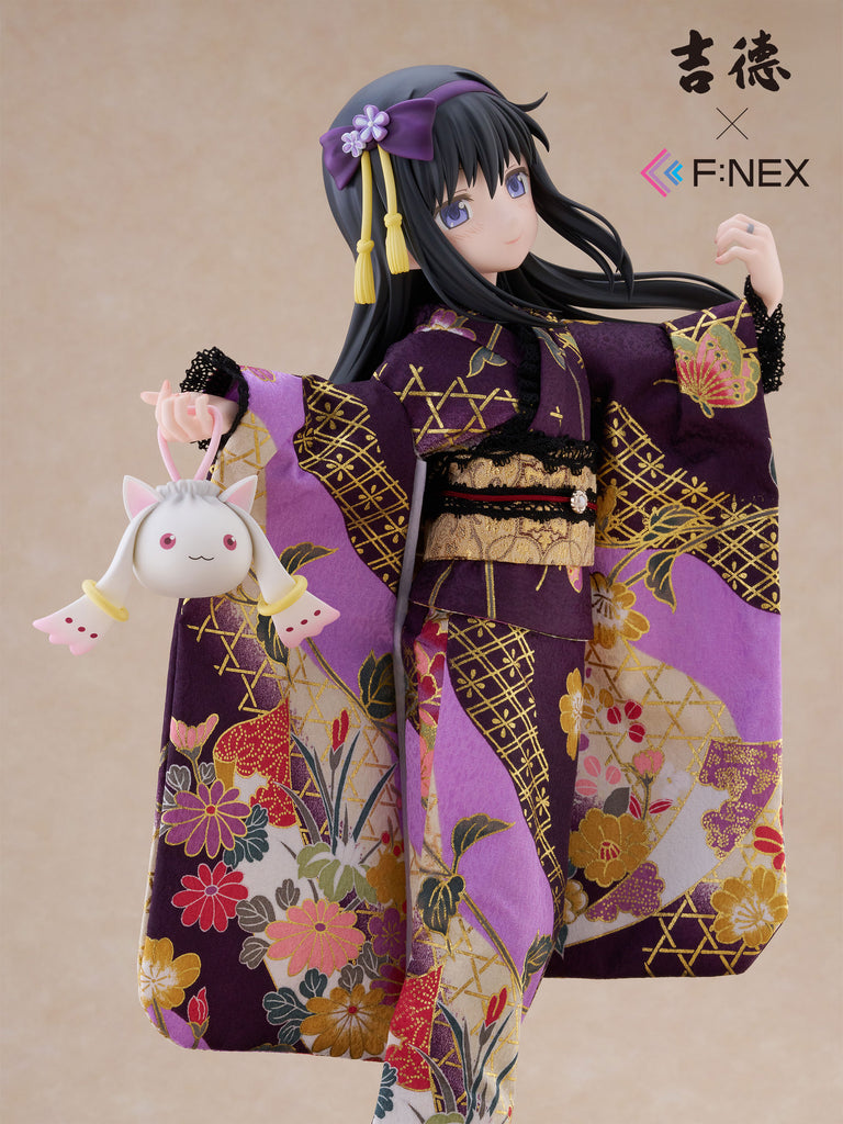 フェネクスの「魔法少女まどか☆マギカ」暁美ほむらの日本人形フィギュア,Puella Magi Madoka Magica Homura Akemi Japanese Doll figure from FNEX_11