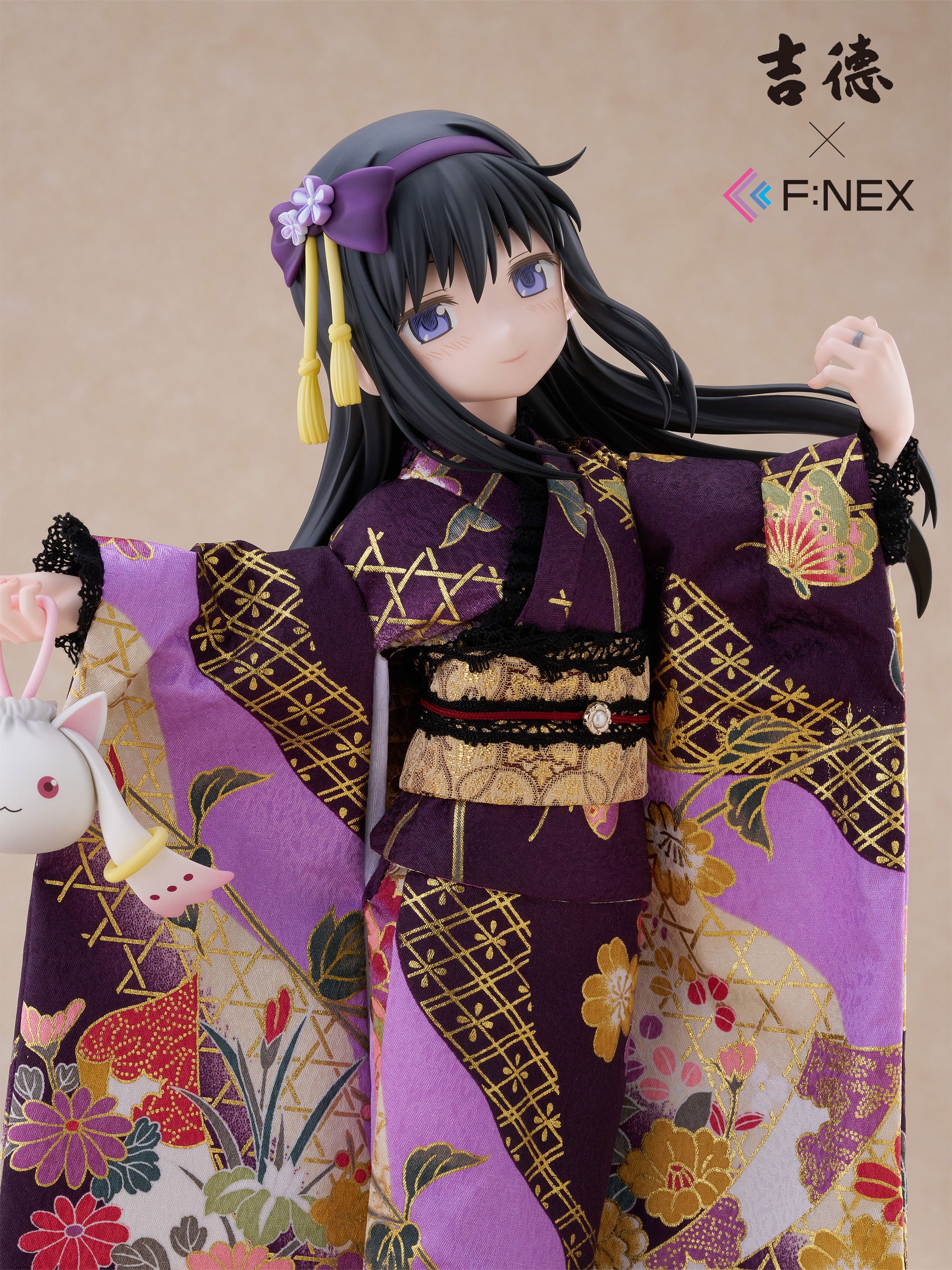 ほむら　フィギュア 吉徳×F:NEX 暁美ほむら -日本人形- 1/4スケールフィギュア