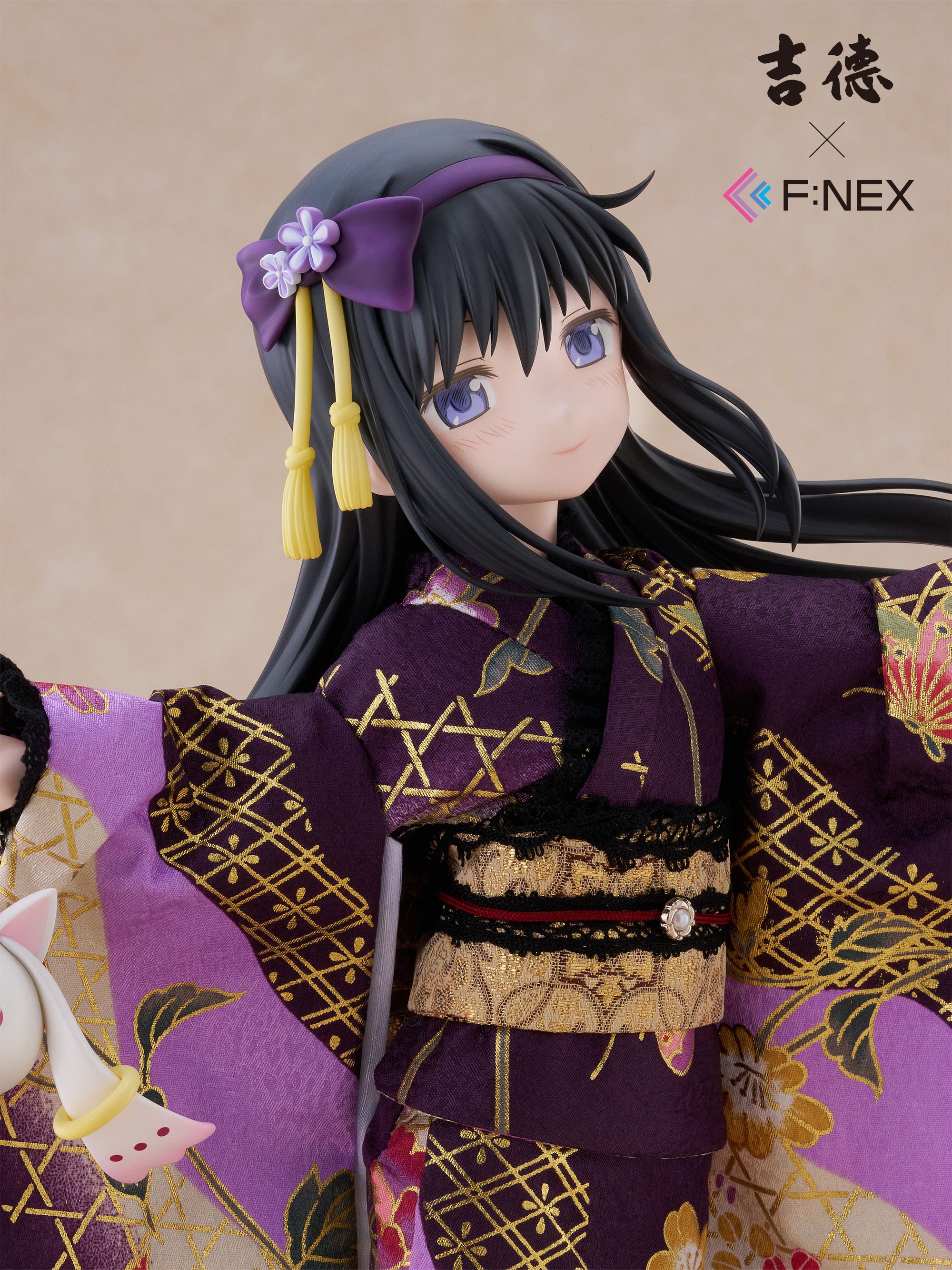 ほむら　フィギュア 吉徳×F:NEX 暁美ほむら -日本人形- 1/4スケールフィギュア