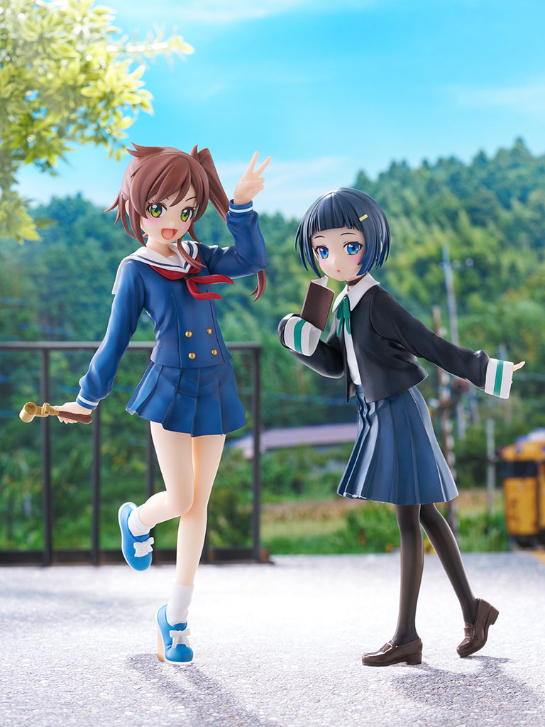 テニトルの「終末トレインどこへいく？」千倉 静留のフィギュア,Train to the End of the World Shizuru Chikura figure from Tenitol