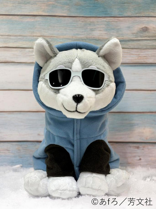 アニメの「ゆるキャン△」あｆろ犬のぬいぐるみ,Laid-Back Camp Afro Ken stuffed toy from ANIME
