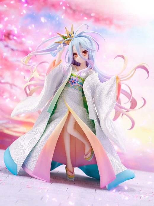 フェネクスの「ノーゲーム・ノーライフ」白 のフィギュア,NO GAME NO LIFE Shiro figure from FNEX