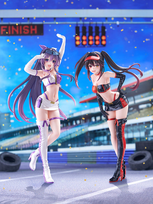 テニトルの「デート・ア・ライブⅤ」夜刀神十香&時崎狂三 のノンスケールフィギュア,Date A Live Ⅴ Tohka Yatogami&Kurumi Tokisaki non-scale figure from TENITOL