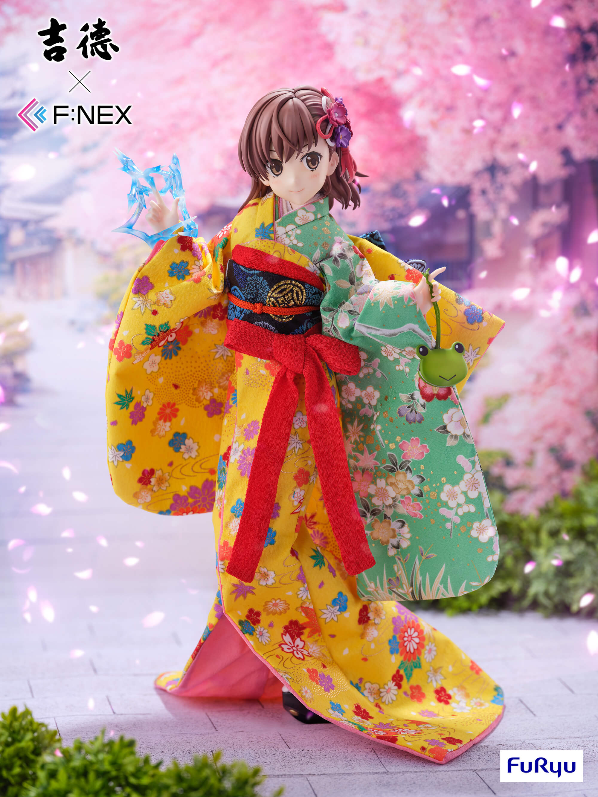 吉徳×F:NEX 御坂美琴 -日本人形- 1/4スケールフィギュア – フィギュア 