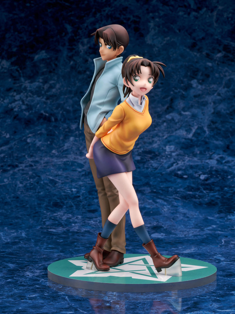 フェネクスの「名探偵コナン」服部平次&遠山和葉のフィギュア,Case Closed Hattori Heiji&Toyama Kazuha figure from FNEX