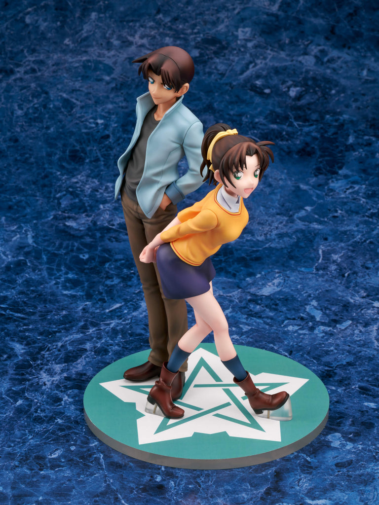 フェネクスの「名探偵コナン」服部平次&遠山和葉のフィギュア,Case Closed Hattori Heiji&Toyama Kazuha figure from FNEX