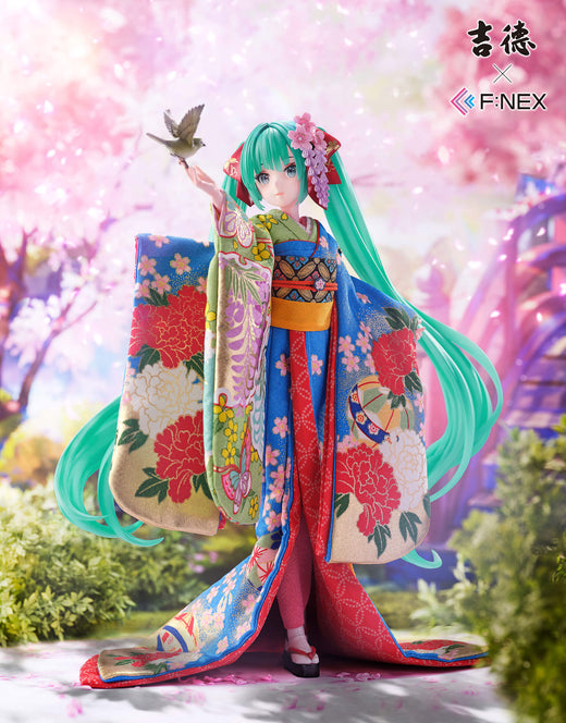 フェネクスの吉徳×初音ミクの日本人形フィギュア, yoshitoku×hatsune miku japanese doll figure from FNEX