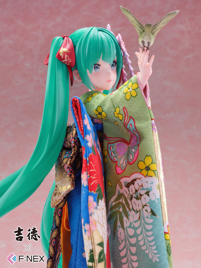 フェネクスの吉徳×初音ミクの日本人形フィギュア, yoshitoku×hatsune miku japanese doll figure from FNEX