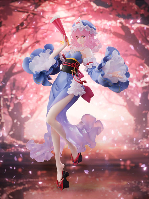 フェネクスの「東方Project」西行寺幽々子のフィギュア,Touhou Project Saigyouji Yuyuko figure from FNEX