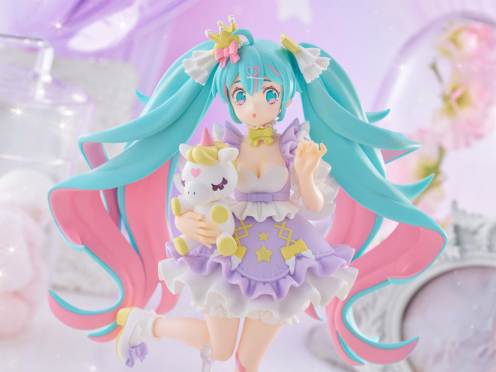テニトルの「初音ミク」初音ミク 夢かわプリンセス ラベンダーver.のフィギュア,Hatsune Miku Hatsune Miku YUMEKAWA Princess Lavender ver.  figure from TENITOL