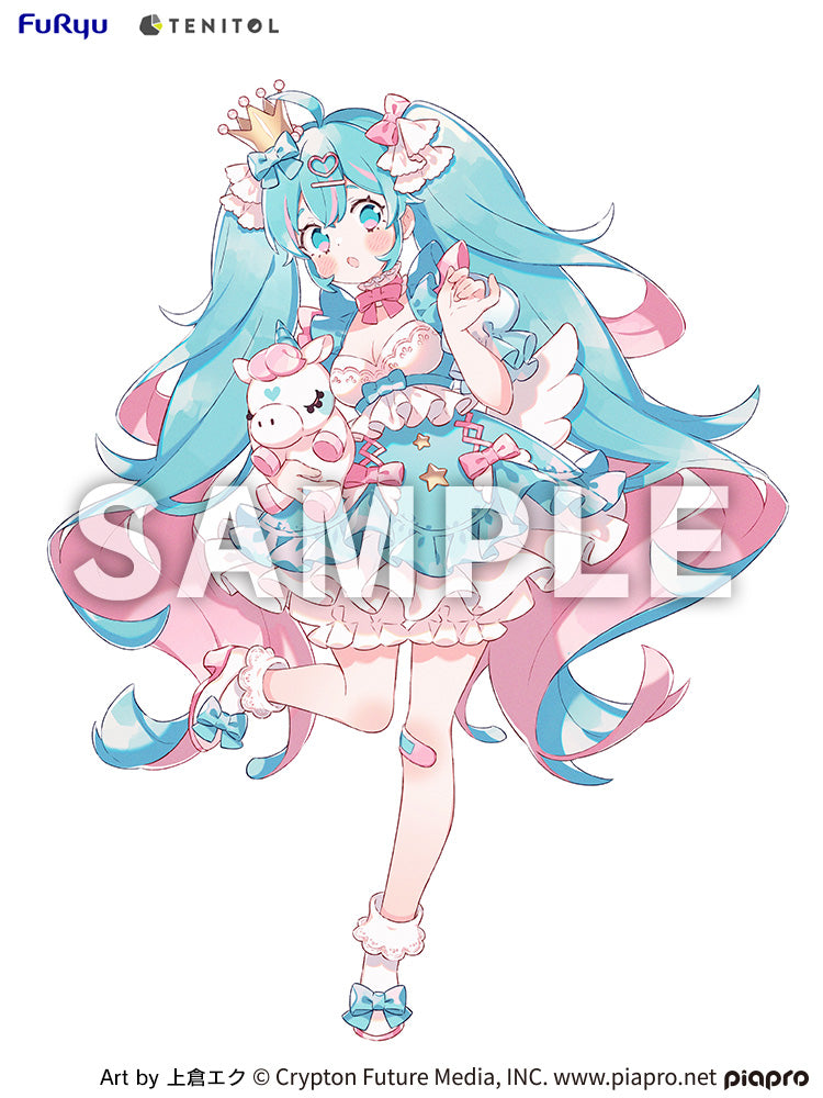 テニトルの「初音ミク」初音ミク 夢かわプリンセス ラベンダーver.のフィギュア,Hatsune Miku Hatsune Miku YUMEKAWA Princess Lavender ver.  figure from TENITOL
